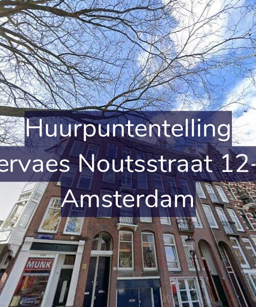 Foto gevel Huurpuntentelling voor Servaes Noutsstraat 12-3, Amsterdam