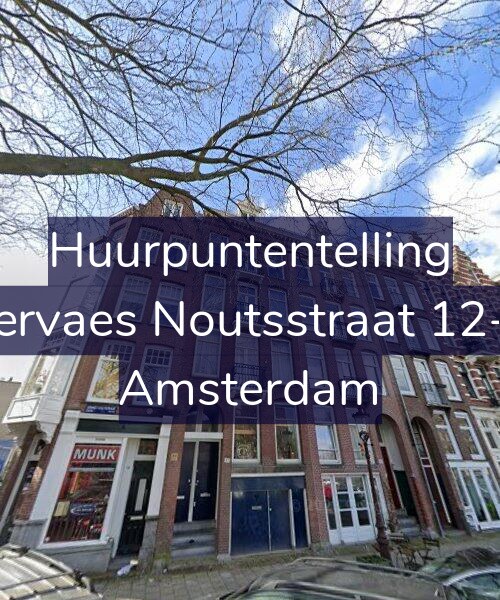 Foto gevel Huurpuntentelling voor Servaes Noutsstraat 12-1, Amsterdam
