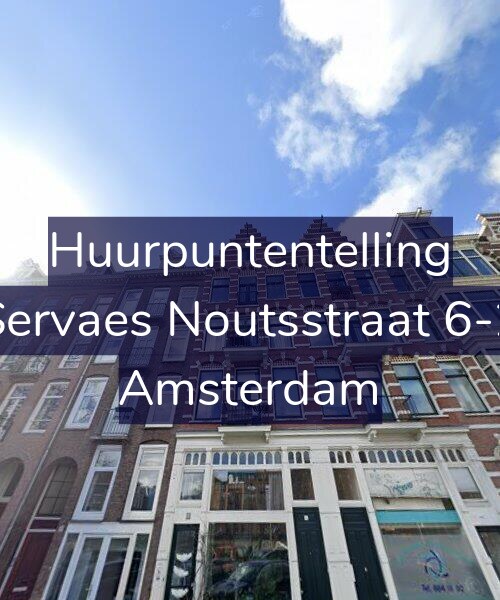Foto gevel Huurpuntentelling voor Servaes Noutsstraat 6-2, Amsterdam