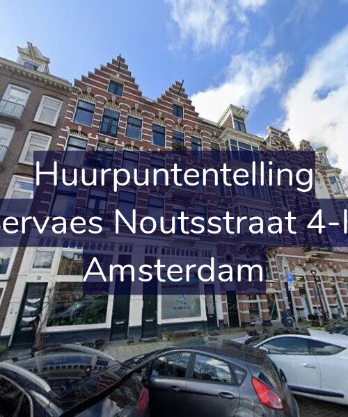 Foto gevel Huurpuntentelling voor Servaes Noutsstraat 4-H, Amsterdam