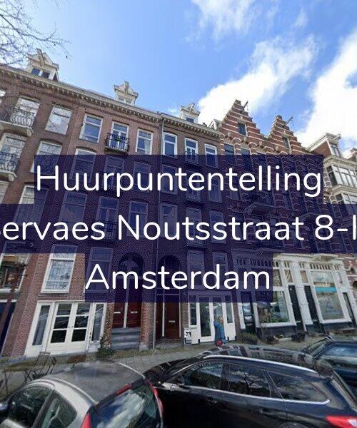 Foto gevel Huurpuntentelling voor Servaes Noutsstraat 8-H, Amsterdam