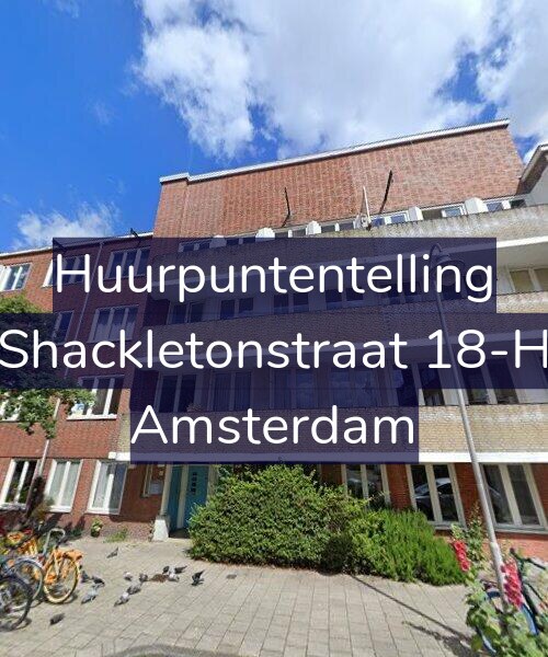 Foto gevel Huurpuntentelling voor Shackletonstraat 18-H, Amsterdam