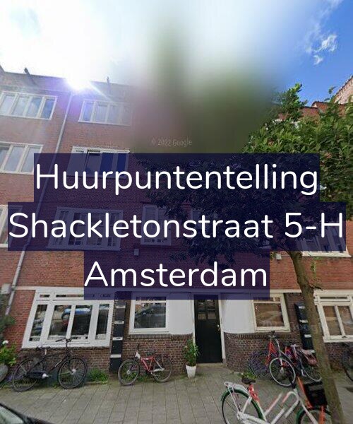 Foto gevel Huurpuntentelling voor Shackletonstraat 5-H, Amsterdam