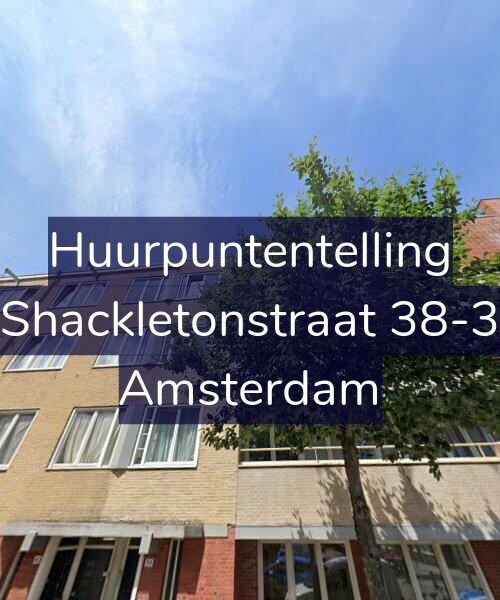 Foto gevel Huurpuntentelling voor Shackletonstraat 38-3, Amsterdam