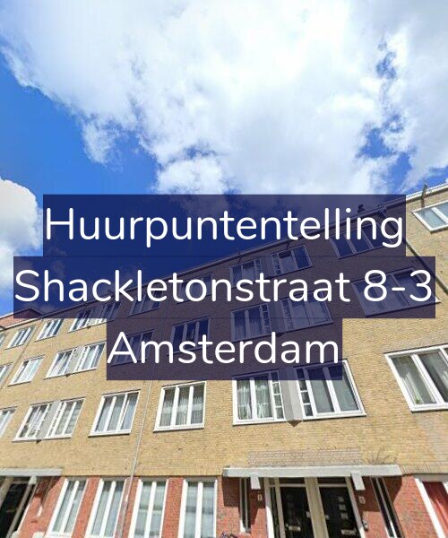 Foto gevel Huurpuntentelling voor Shackletonstraat 8-3, Amsterdam