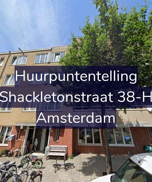 Foto gevel Huurpuntentelling voor Shackletonstraat 38-H, Amsterdam