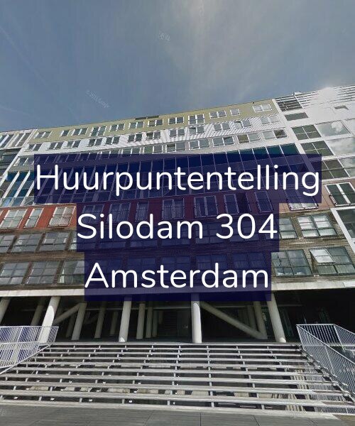 Foto gevel Huurpuntentelling voor Silodam 304, Amsterdam