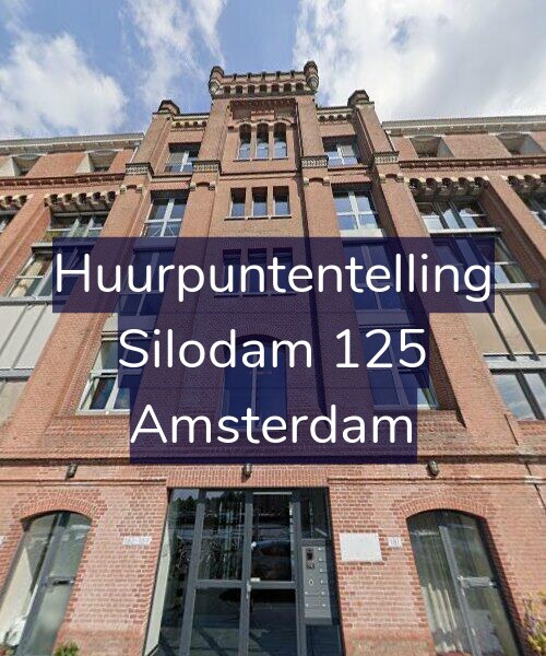 Foto gevel Huurpuntentelling voor Silodam 125, Amsterdam