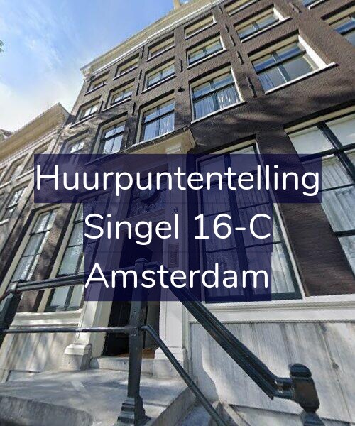 Foto gevel Huurpuntentelling voor Singel 16-C, Amsterdam