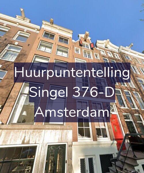 Foto gevel Huurpuntentelling voor Singel 376-D, Amsterdam