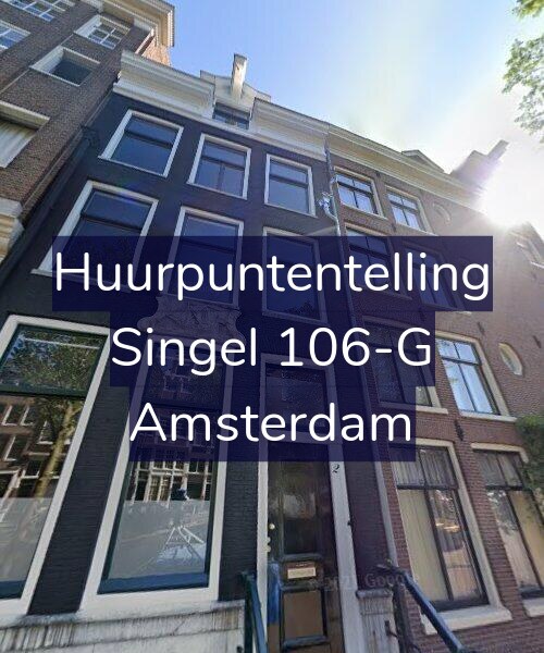 Foto gevel Huurpuntentelling voor Singel 106-G, Amsterdam
