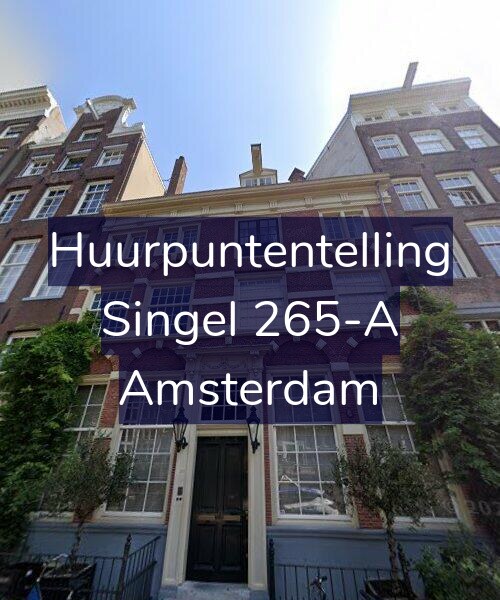 Foto gevel Huurpuntentelling voor Singel 265-A, Amsterdam