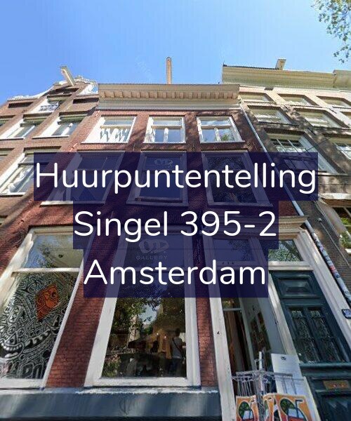 Foto gevel Huurpuntentelling voor Singel 395-2, Amsterdam