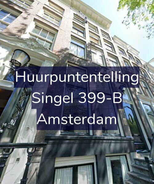 Foto gevel Huurpuntentelling voor Singel 399-B, Amsterdam
