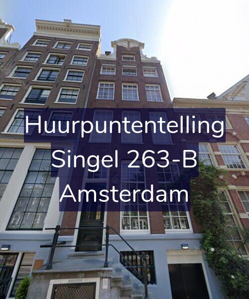 Foto gevel Huurpuntentelling voor Singel 263-B, Amsterdam