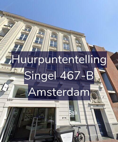 Foto gevel Huurpuntentelling voor Singel 467-B, Amsterdam