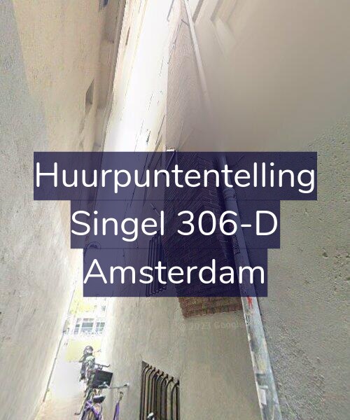 Foto gevel Huurpuntentelling voor Singel 306-D, Amsterdam