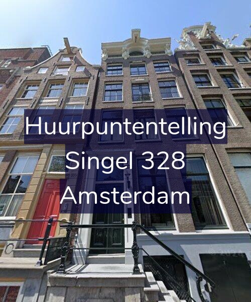 Foto gevel Huurpuntentelling voor Singel 328, Amsterdam