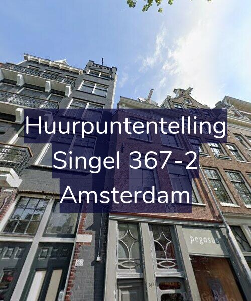 Foto gevel Huurpuntentelling voor Singel 367-2, Amsterdam