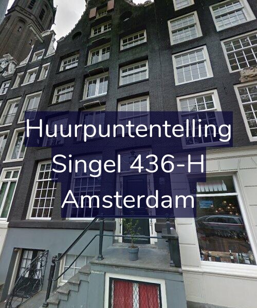 Foto gevel Huurpuntentelling voor Singel 436-H, Amsterdam