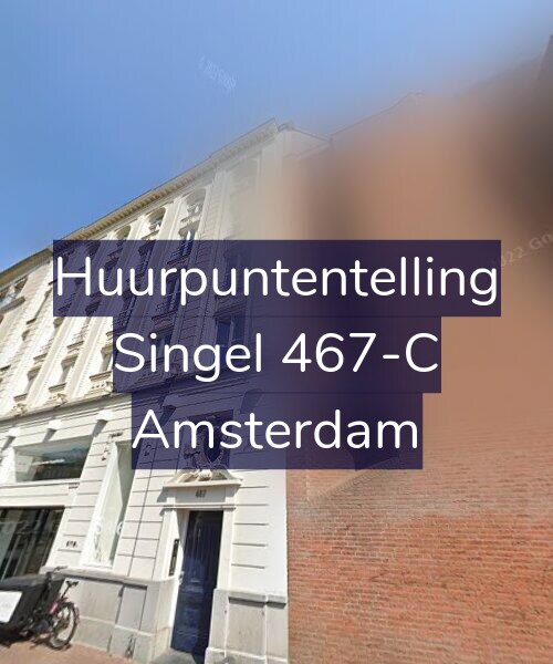 Foto gevel Huurpuntentelling voor Singel 467-C, Amsterdam