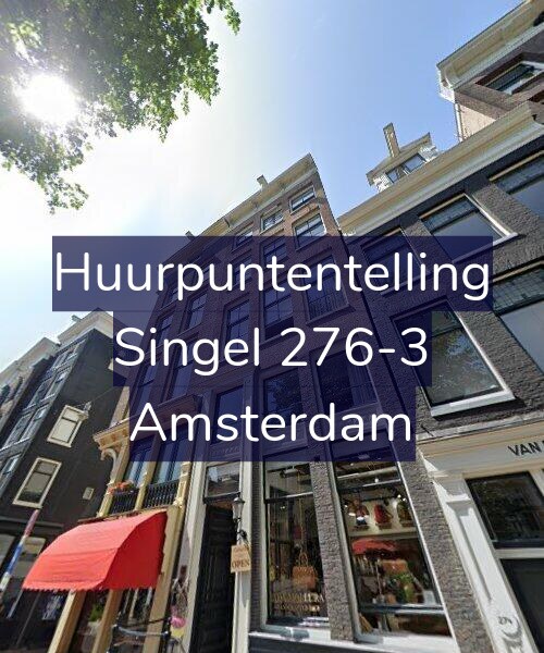 Foto gevel Huurpuntentelling voor Singel 276-3, Amsterdam