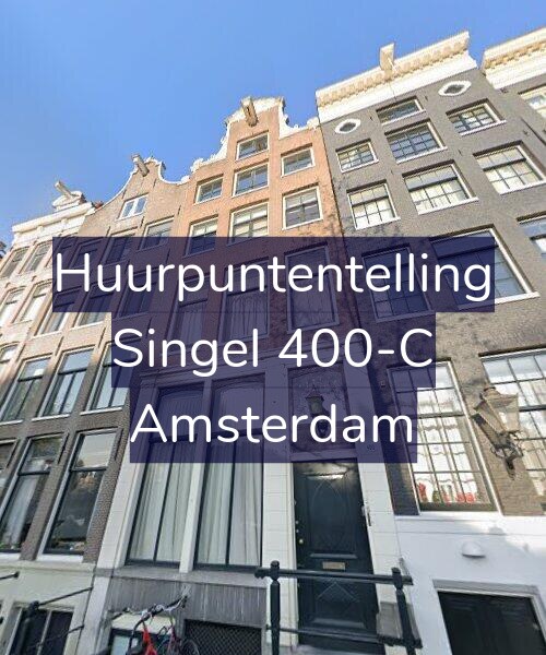 Foto gevel Huurpuntentelling voor Singel 400-C, Amsterdam