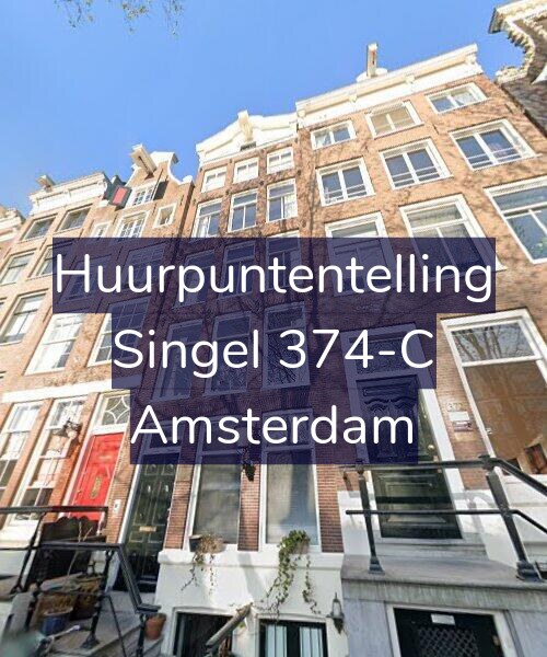 Foto gevel Huurpuntentelling voor Singel 374-C, Amsterdam