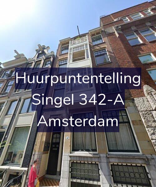 Foto gevel Huurpuntentelling voor Singel 342-A, Amsterdam