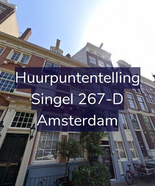 Foto gevel Huurpuntentelling voor Singel 267-D, Amsterdam