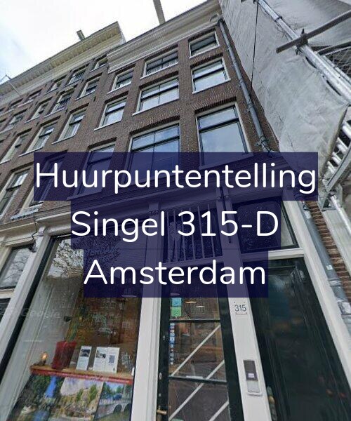 Foto gevel Huurpuntentelling voor Singel 315-D, Amsterdam
