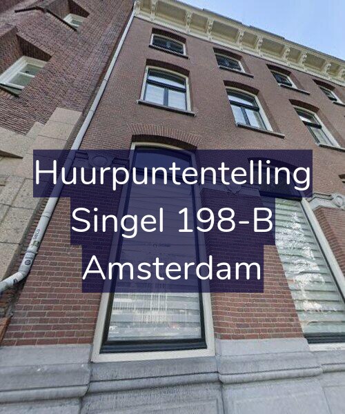 Foto gevel Huurpuntentelling voor Singel 198-B, Amsterdam