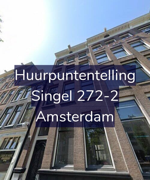 Foto gevel Huurpuntentelling voor Singel 272-2, Amsterdam