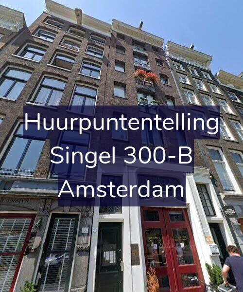 Foto gevel Huurpuntentelling voor Singel 300-B, Amsterdam