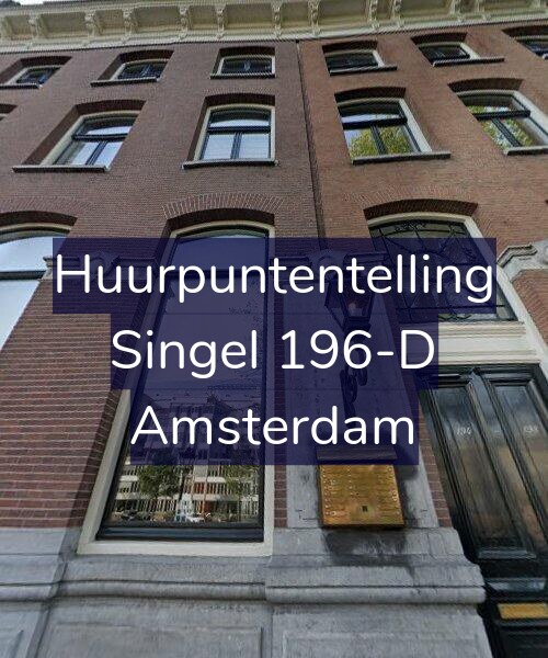 Foto gevel Huurpuntentelling voor Singel 196-D, Amsterdam