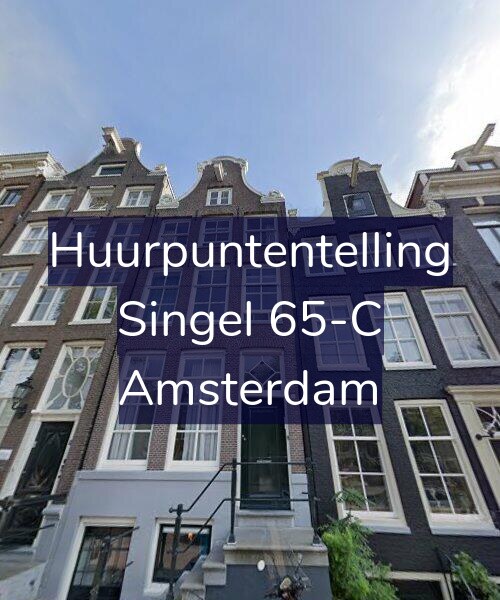 Foto gevel Huurpuntentelling voor Singel 65-C, Amsterdam