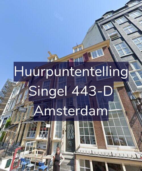 Foto gevel Huurpuntentelling voor Singel 443-D, Amsterdam