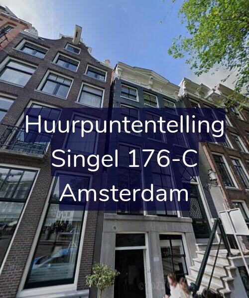 Foto gevel Huurpuntentelling voor Singel 176-C, Amsterdam