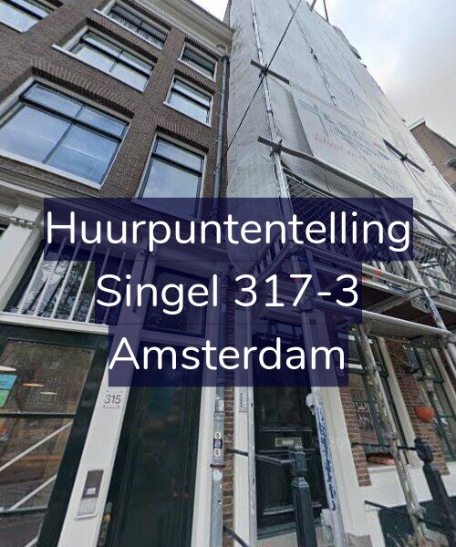 Foto gevel Huurpuntentelling voor Singel 317-3, Amsterdam