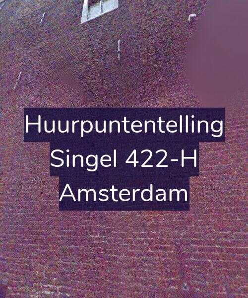 Foto gevel Huurpuntentelling voor Singel 422-H, Amsterdam