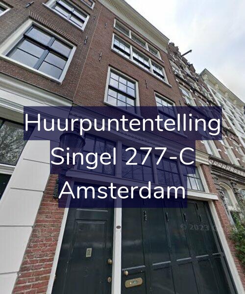 Foto gevel Huurpuntentelling voor Singel 277-C, Amsterdam