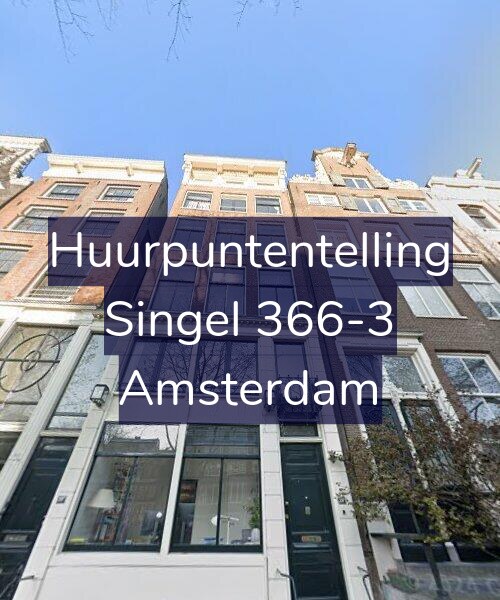 Foto gevel Huurpuntentelling voor Singel 366-3, Amsterdam