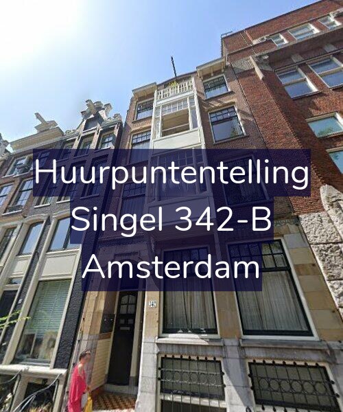 Foto gevel Huurpuntentelling voor Singel 342-B, Amsterdam