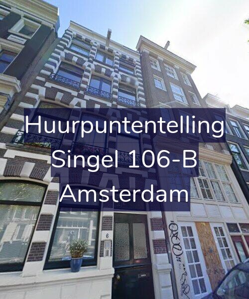 Foto gevel Huurpuntentelling voor Singel 106-B, Amsterdam