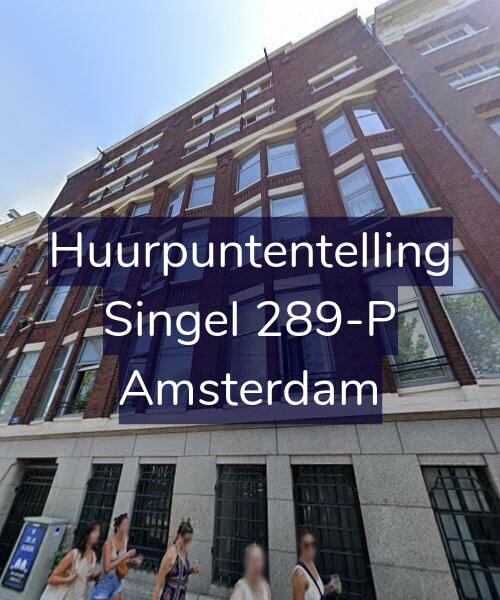 Foto gevel Huurpuntentelling voor Singel 289-P, Amsterdam