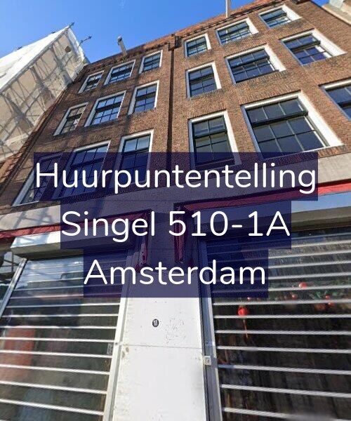 Foto gevel Huurpuntentelling voor Singel 510-1A, Amsterdam