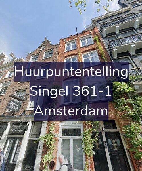 Foto gevel Huurpuntentelling voor Singel 361-1, Amsterdam