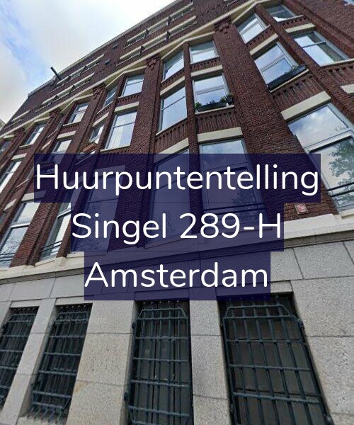 Foto gevel Huurpuntentelling voor Singel 289-H, Amsterdam
