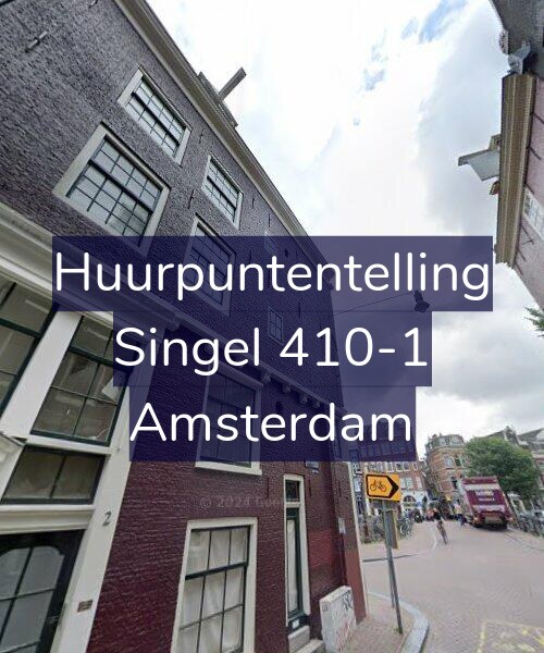 Foto gevel Huurpuntentelling voor Wijde Heisteeg 2-C, Amsterdam