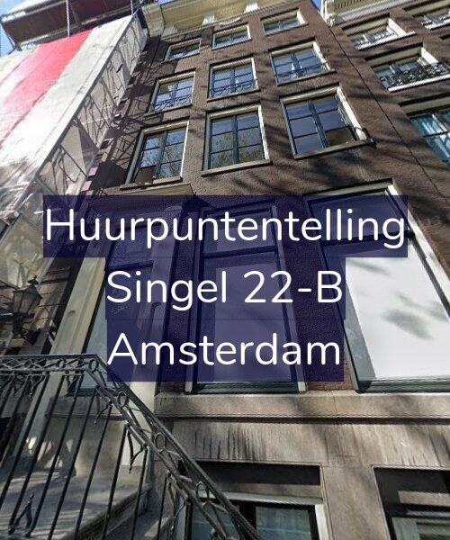 Foto gevel Huurpuntentelling voor Singel 22-B, Amsterdam